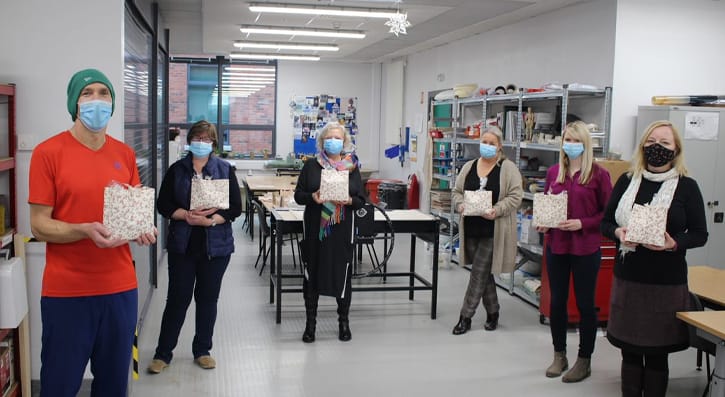 SERC Students Make Christmas Gifts for Leonard Cheshire 